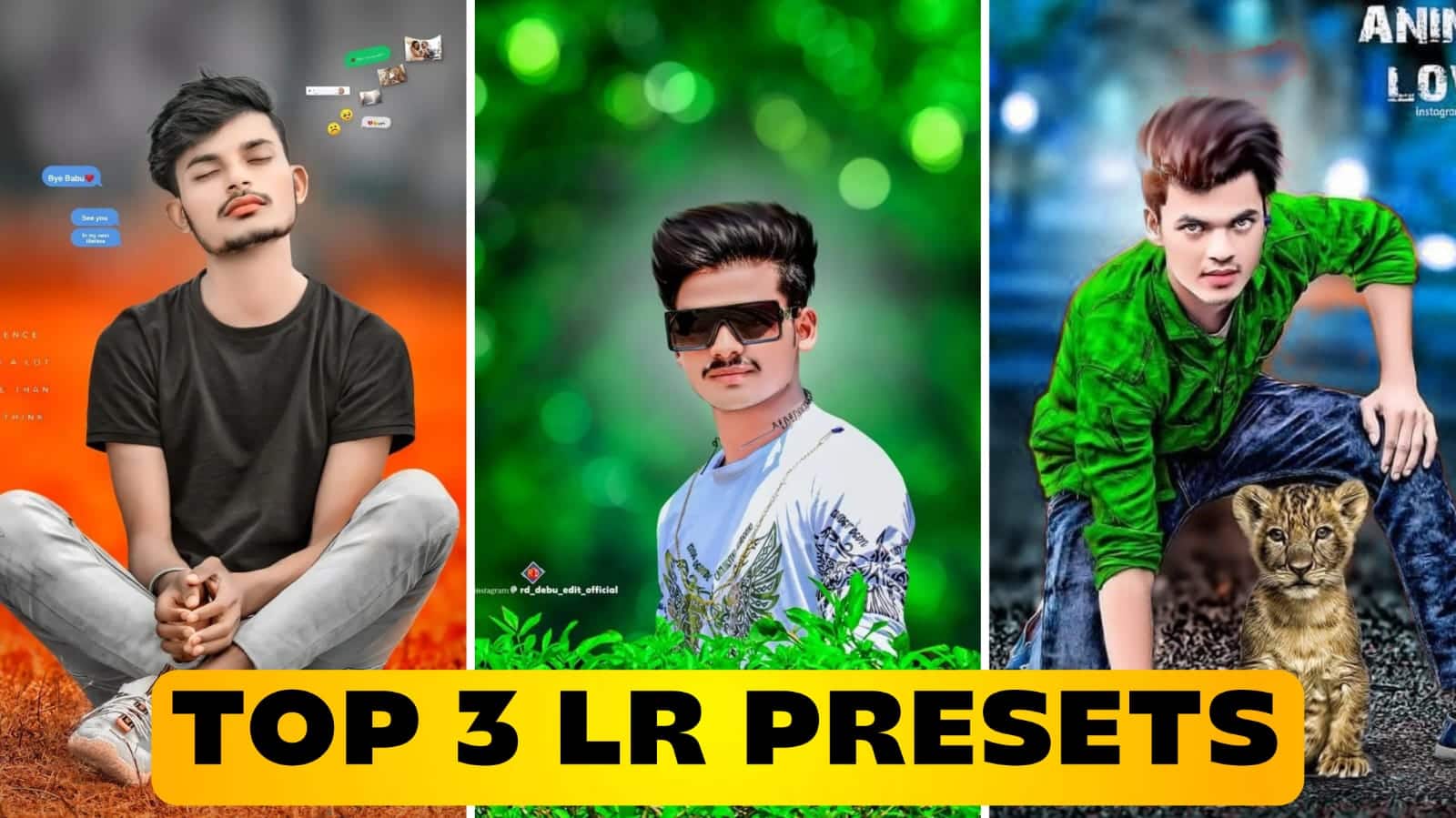 TOP 3 Lightroom Presets Free Photo Editing