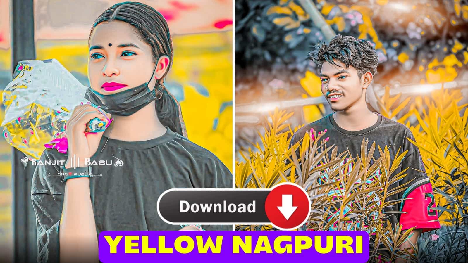 Yellow nagpuri Lightroom Presets