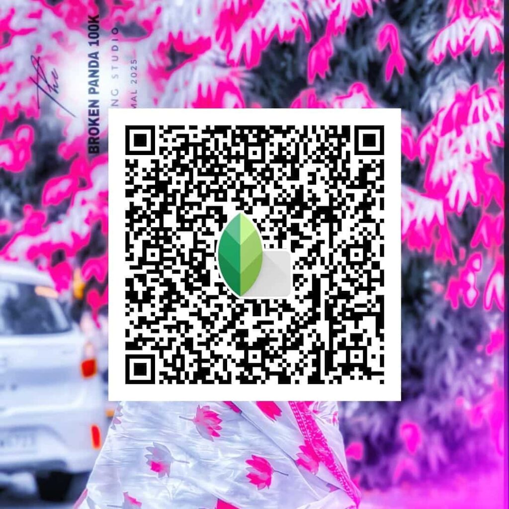 Snapseed QR Codes DSLR