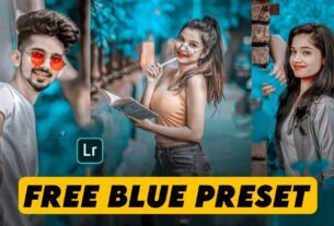 Blue Lightroom Preset