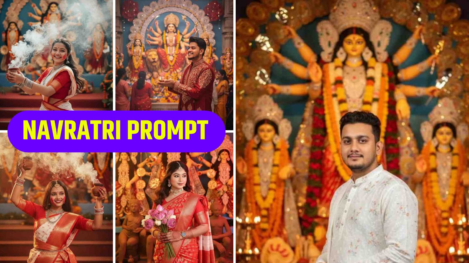 Durga Puja Google Gemini Photo PromptS