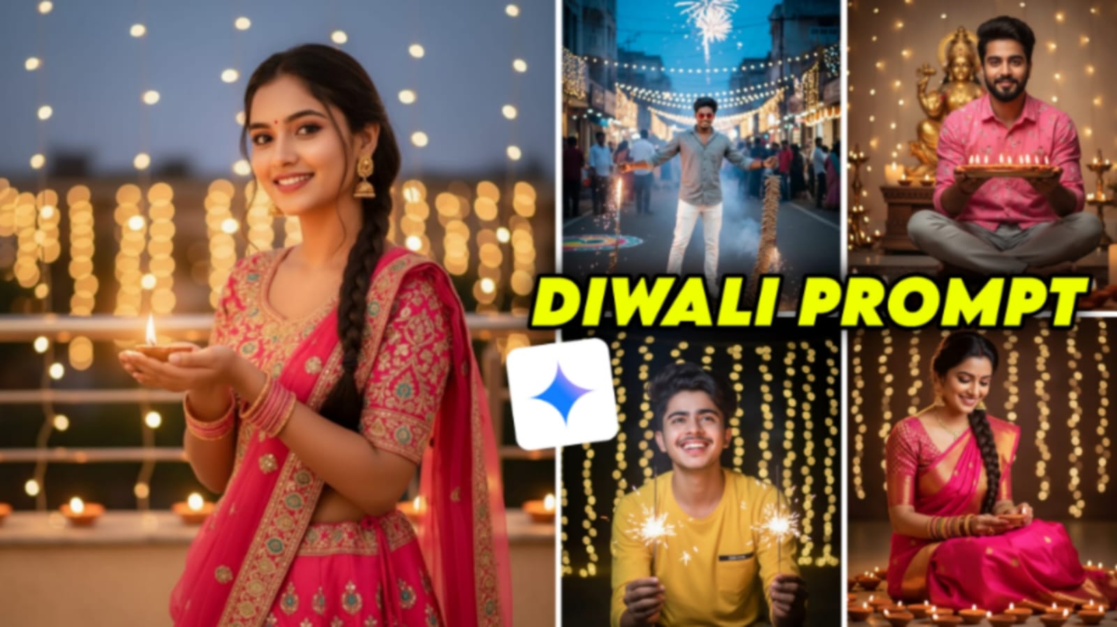Diwali Gemini Photo Editing Prompt