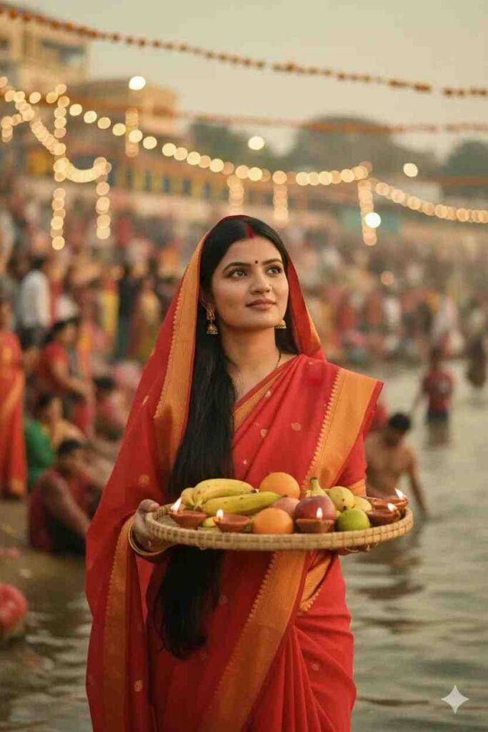 Google Gemini Chhath Puja Ai Photo Editing Prompts GIRL