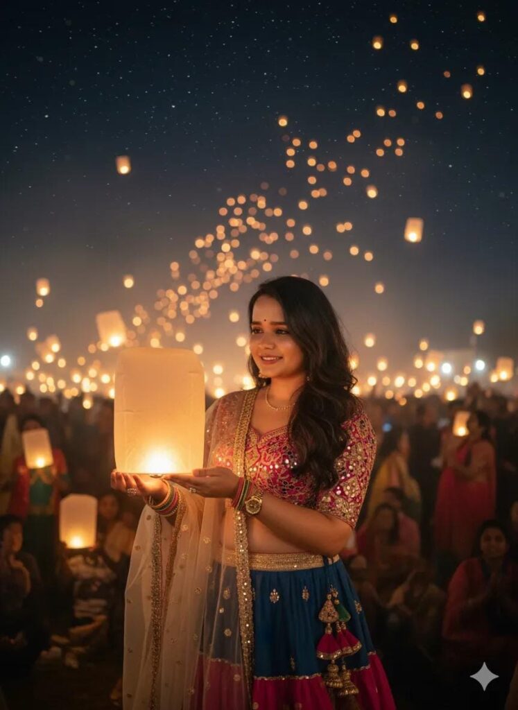 Diwali AI Photo Editing for Girls