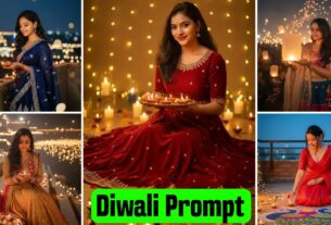 Diwali AI Photo Editing for Girls