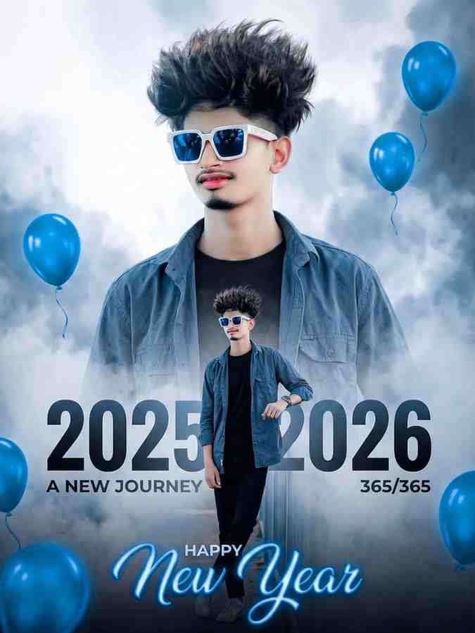 Happy New Year Google Gemini Photo Editing Prompt