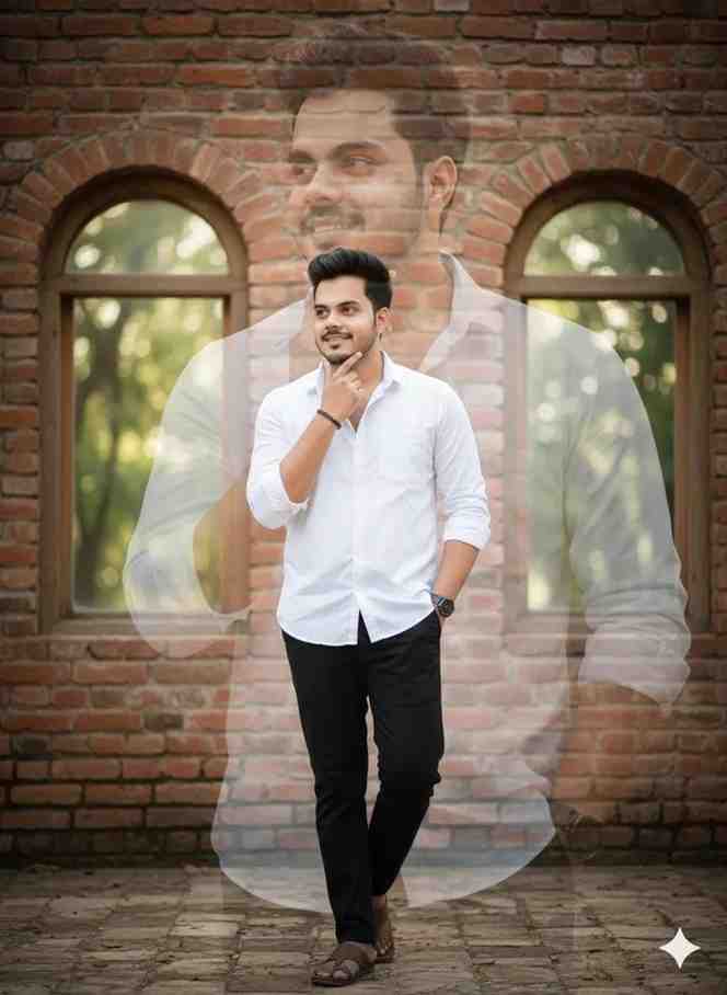 double exposure photo editing gemini