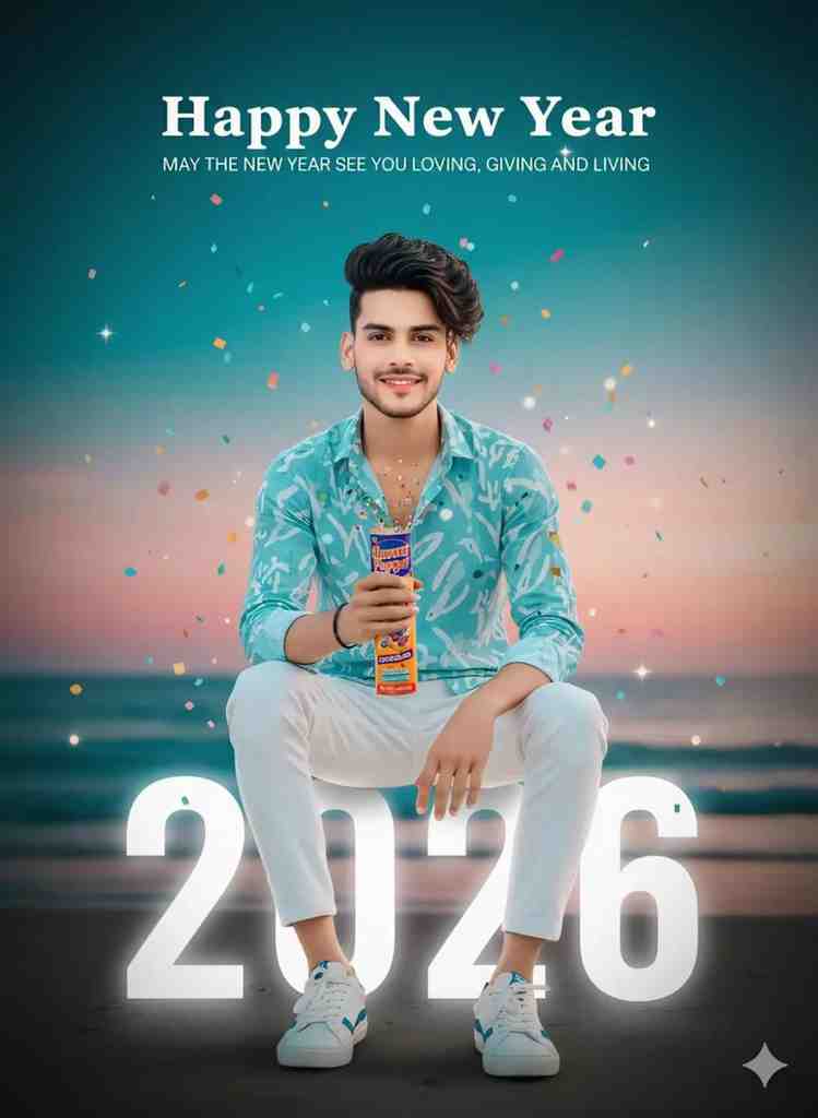 gemini ai happy new year 2026 photo editing prompts