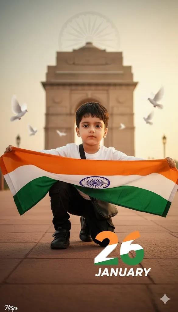 26 january republic day photo editing