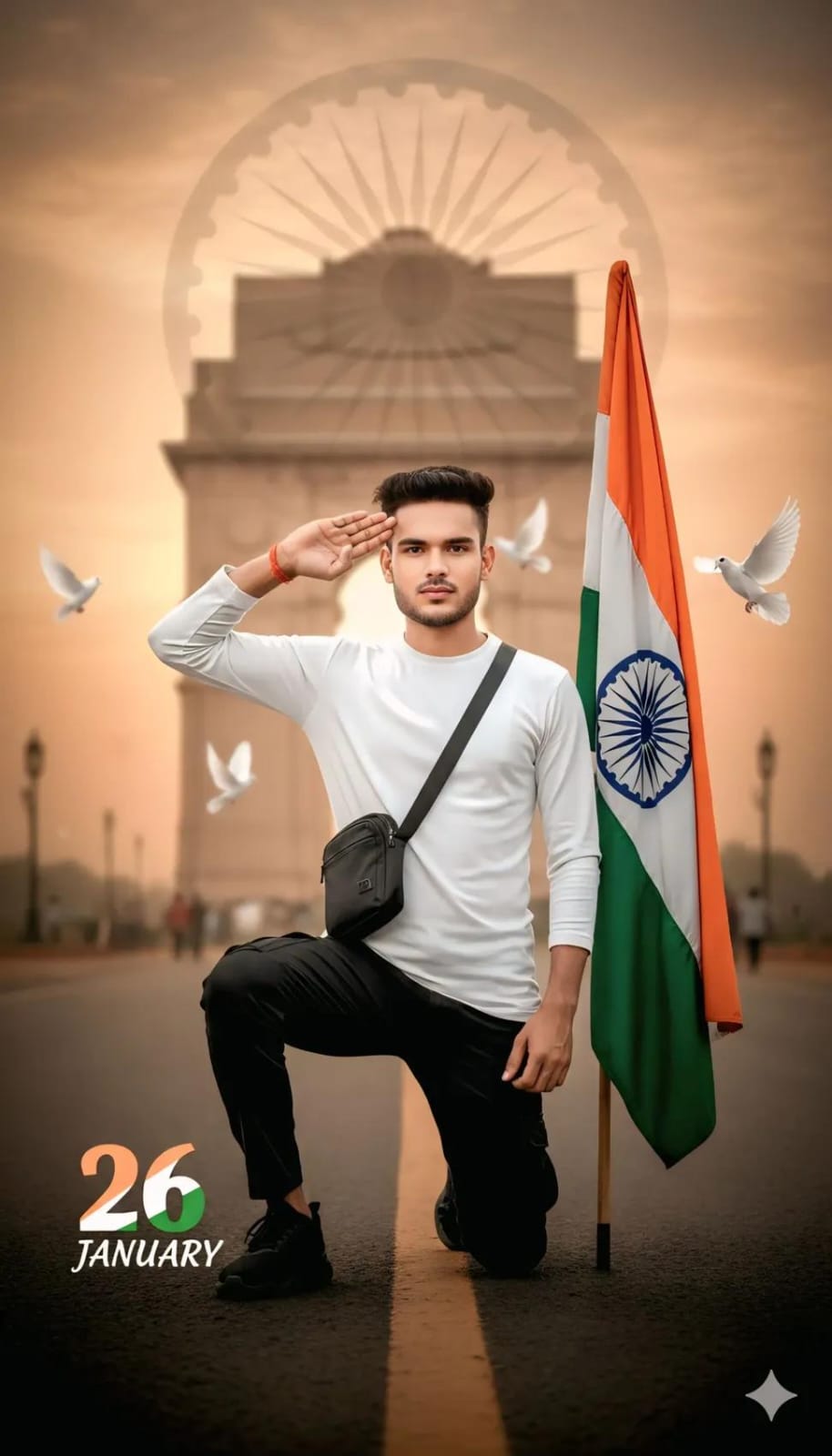 26 january republic day photo editing