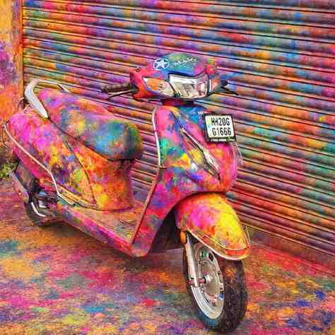bike holi prompt