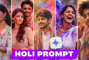 happy holi google gemini photo editing