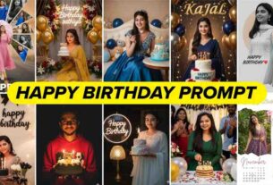 Happy Birthday Photo Editing Prompt Google Gemini