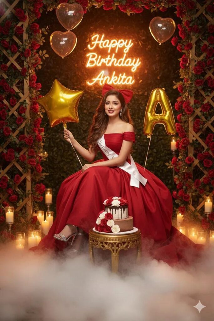 trending happy birthday photo editing prompt