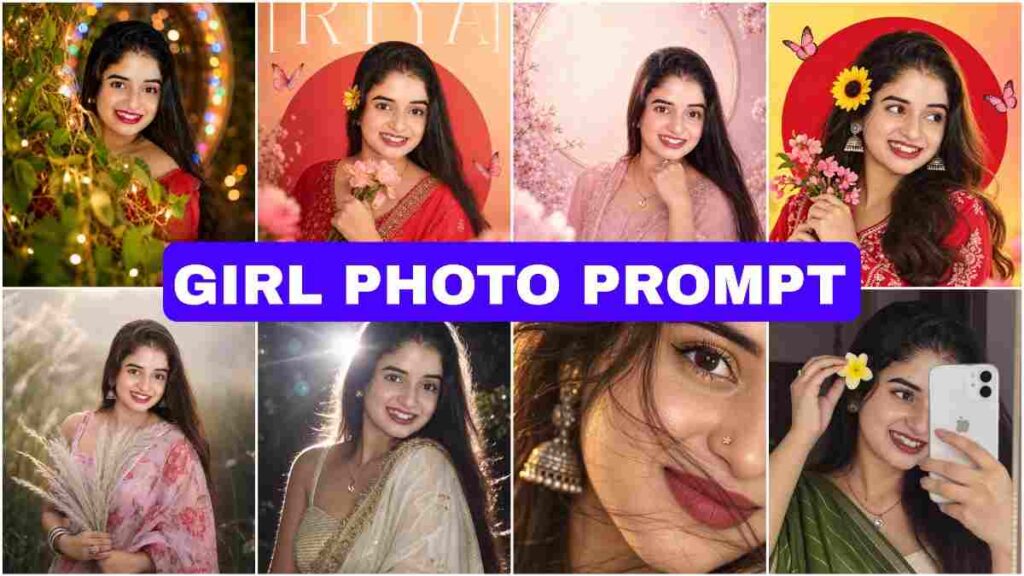 Best Gemini AI Photo Prompt Copy Paste Trending Girl