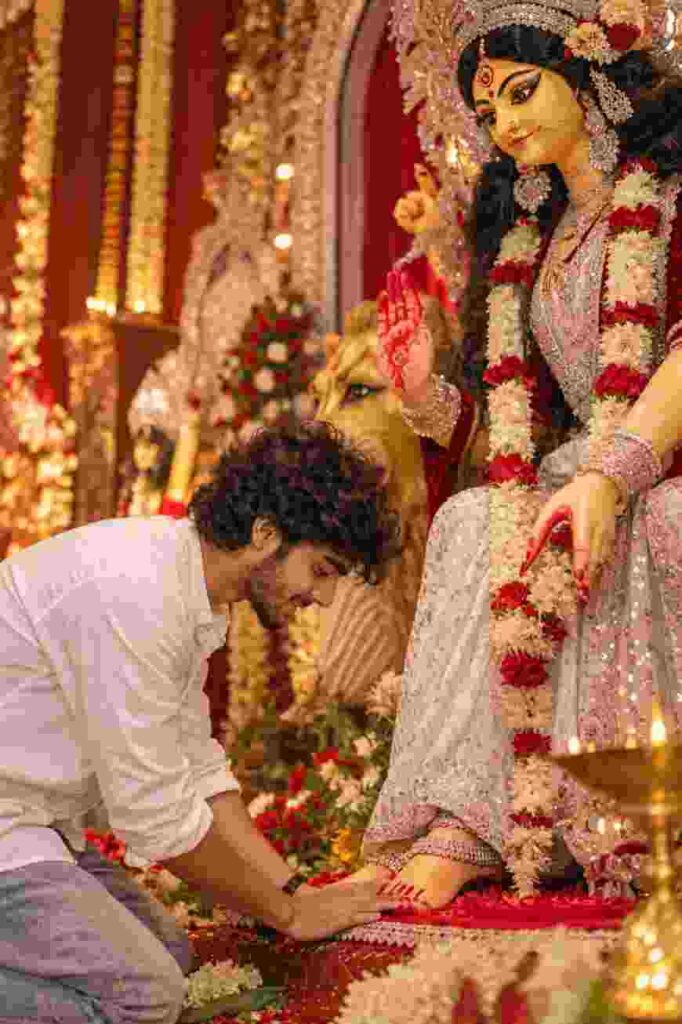 Durga Puja Viral AI Photo Editing Prompt